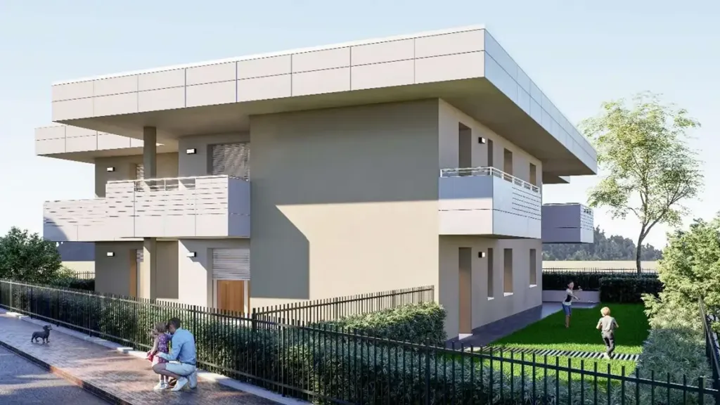 Trilocale with Private Garden in Lazise