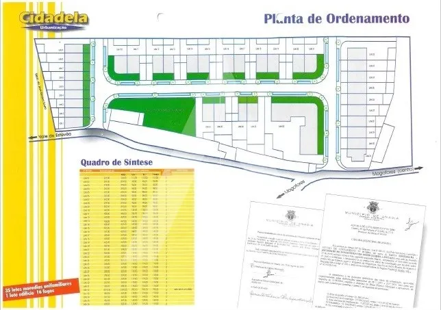 Plaan - Construction Plot with Three Floors in Mogofores