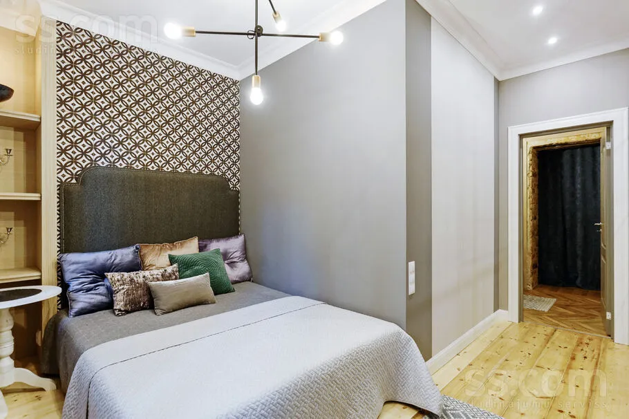 Camere da letto - Modern 2-Bedroom Apartment in Riga Centre