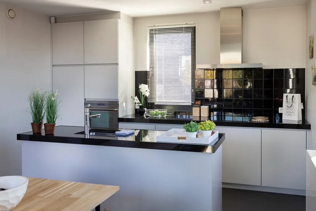 Kitchen - Duplex Apartment with Rooftop Garden in Antwerp