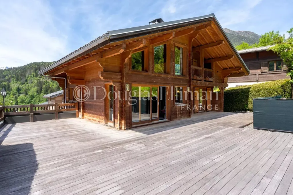 Extérieur - Chalet de 4 Chambres avec Vue Panoramique aux Houches