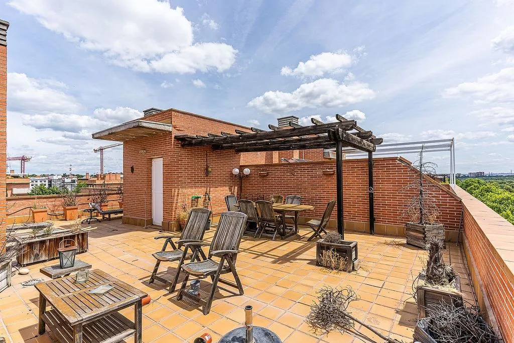 Terrasse - Penthouse with Pool in Prado de Somosaguas