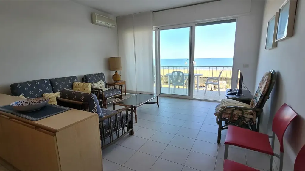 Séjour - Seafront Apartment with Terraces in Jesolo