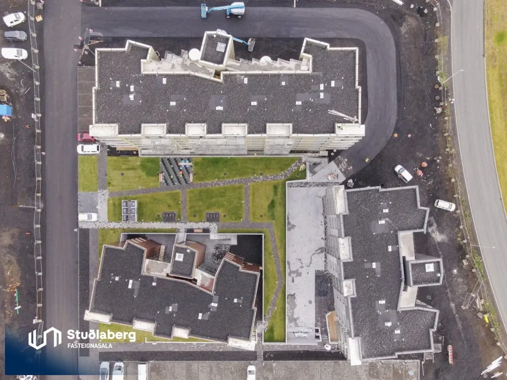 Vue aérienne - Appartement 4 pièces à Reykjanesbær
