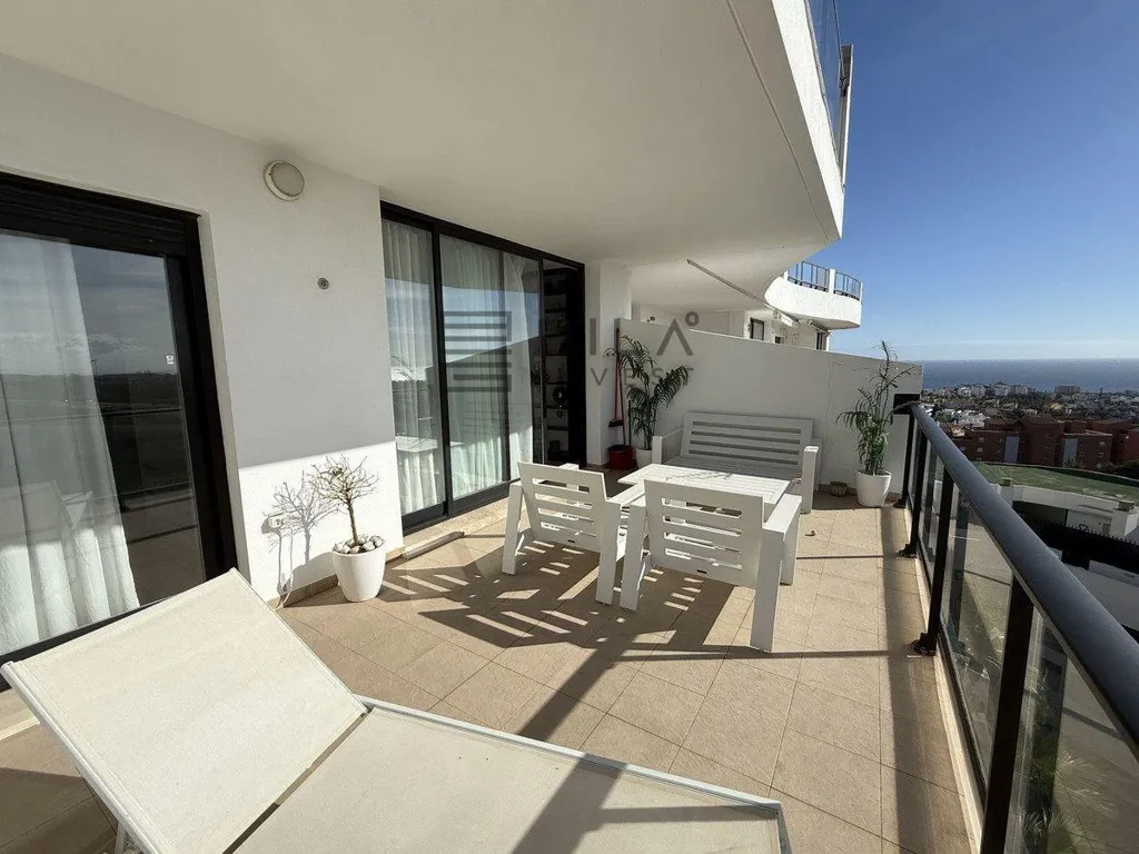 Balcon - Furnished Flat with Pool in Mijas, Costa del Sol