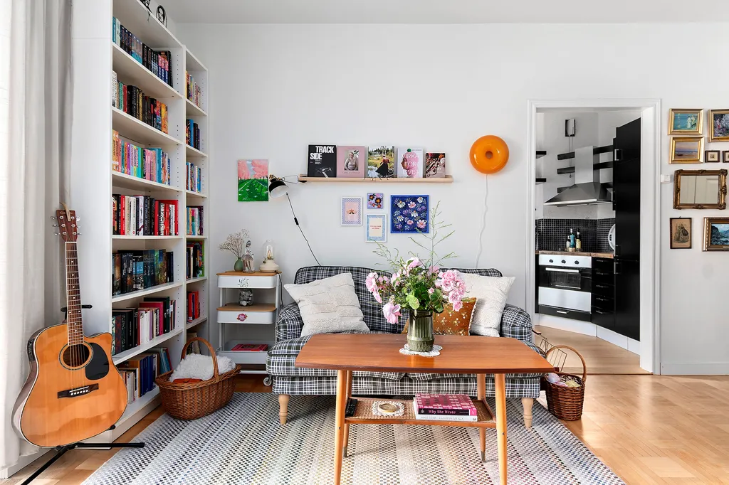 Soggiorno - Apartment with Balcony in Central Ystad