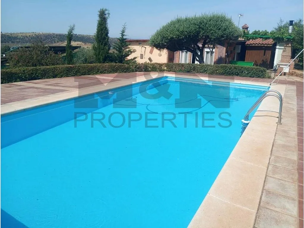 Bassein - Rural Cortijo with Pool near Alange