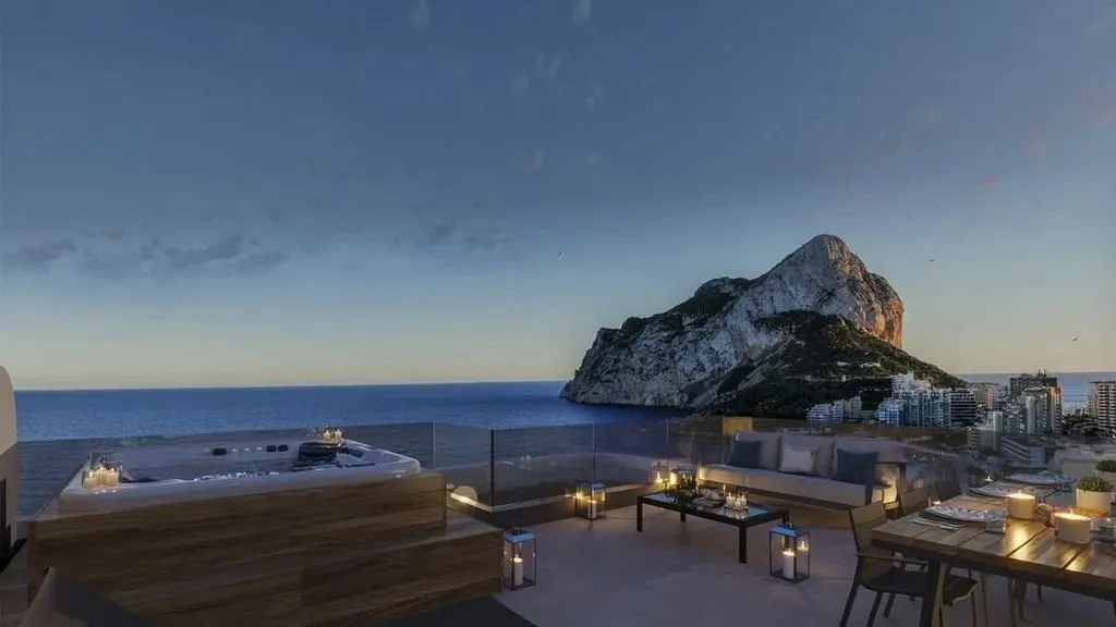 Terrass - Luxury Flat with Sea Views in Calpe