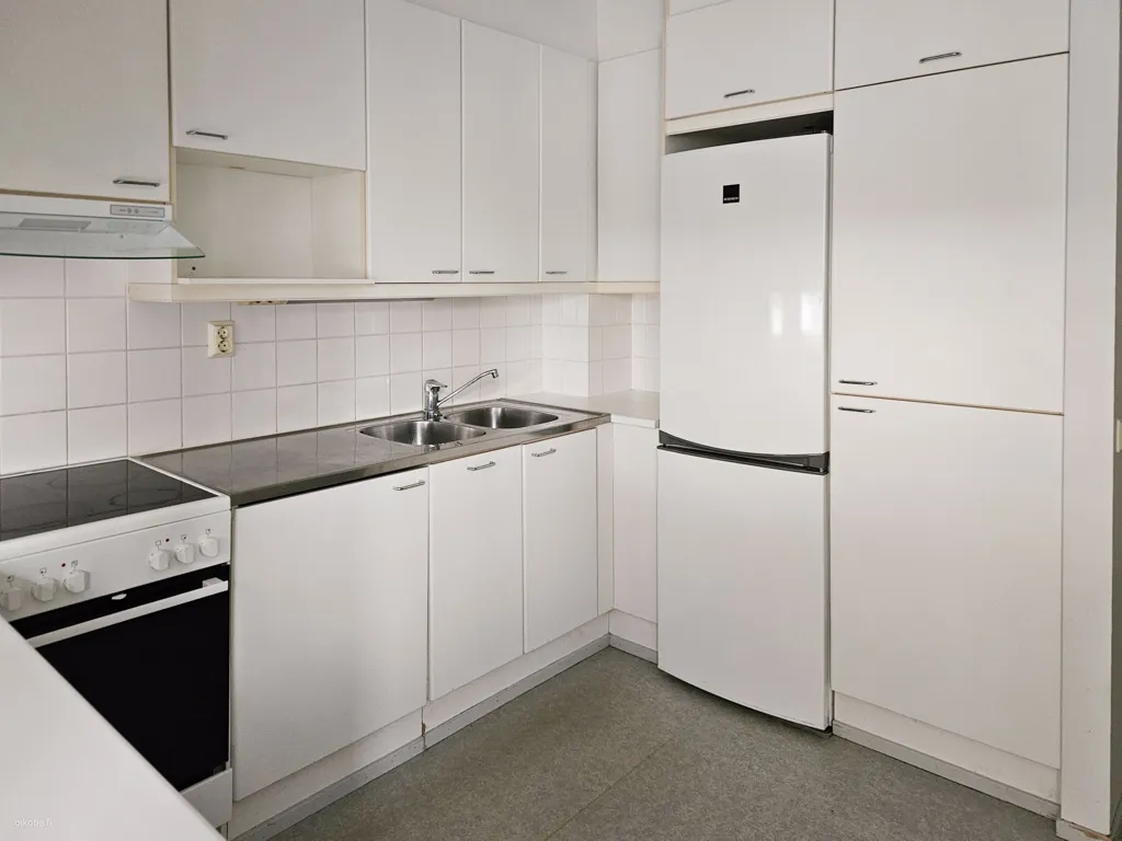 Cucina - Seafront Apartment with Sauna in Herttoniemi, Helsinki
