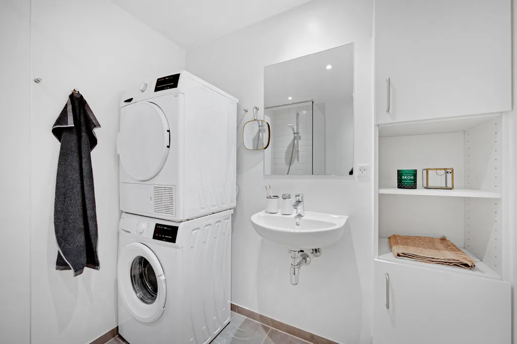 Buanderie - Two-Bedroom Flat in Aarhus N