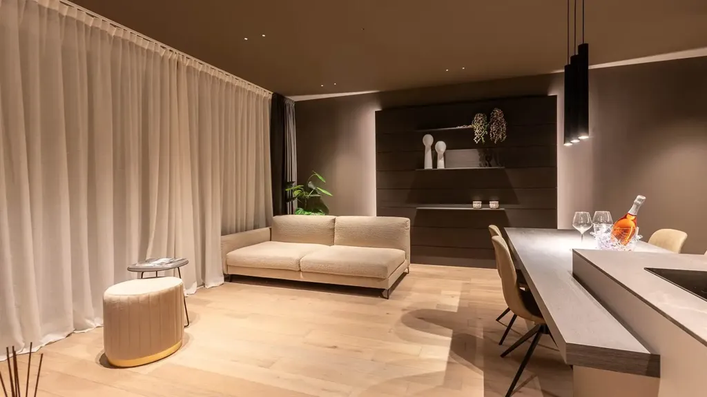 Séjour - Apartment with Garage in Verona