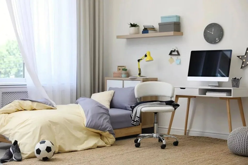 Bedrooms - Luxury Apartment with Terrace in Colombes