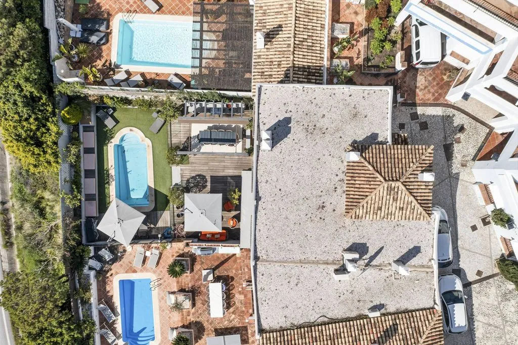 Vue aérienne - Luxury Townhouse with Pool in Benahavís