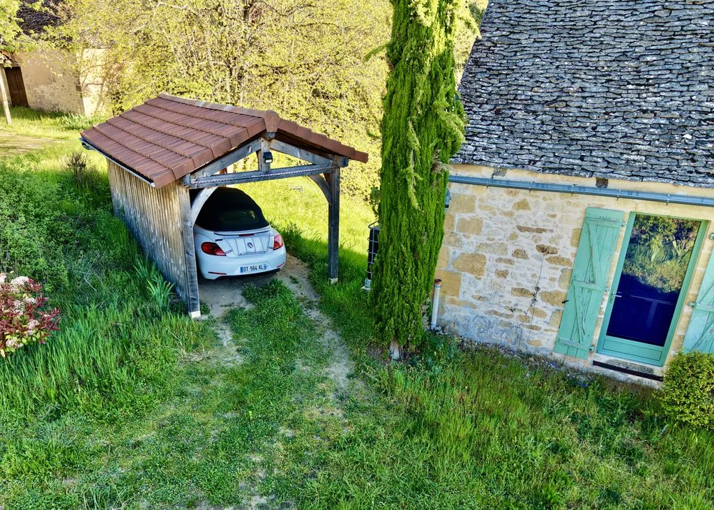 Õhuvaade - Luxury House with Pool in Saint-André-d'Allas