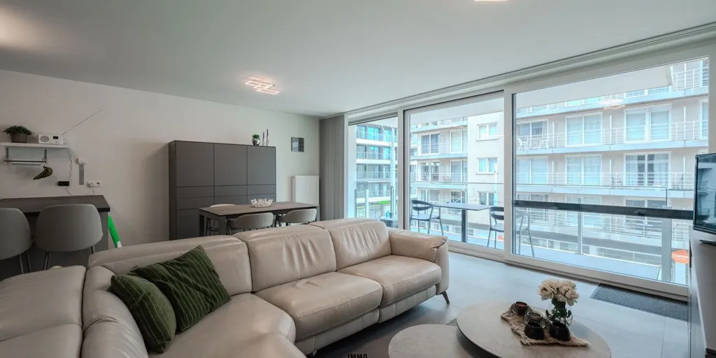 Séjour - Appartement Nécessaire avec Terrasse à Middelkerke