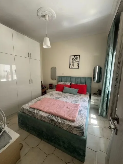 Bedrooms - City View Flat with Solar Panels in Sykies