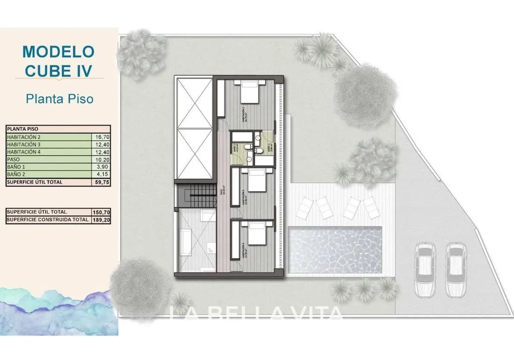 Plan - Luxury Villa with Pool in Ciudad Quesada