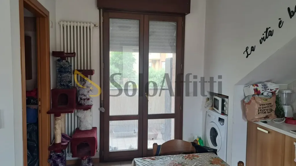Söögituba - Studio with Balcony in Viserba, Rimini