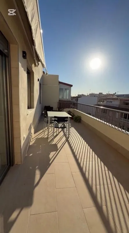 Terrass - North-Facing Loft with Balcony in Torrevieja Centre