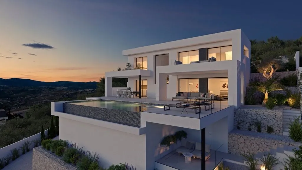 Piscine - Luxury Villa with Sea Views in Benitachell
