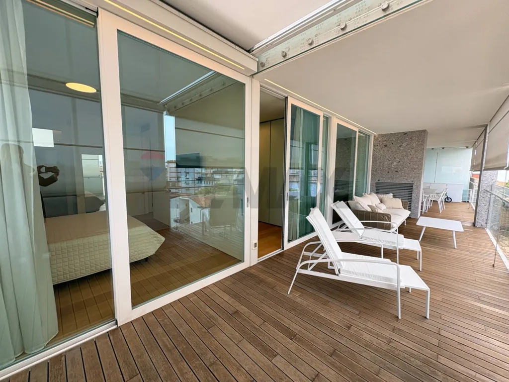 Terrass - Attic with Pool in Central Jesolo