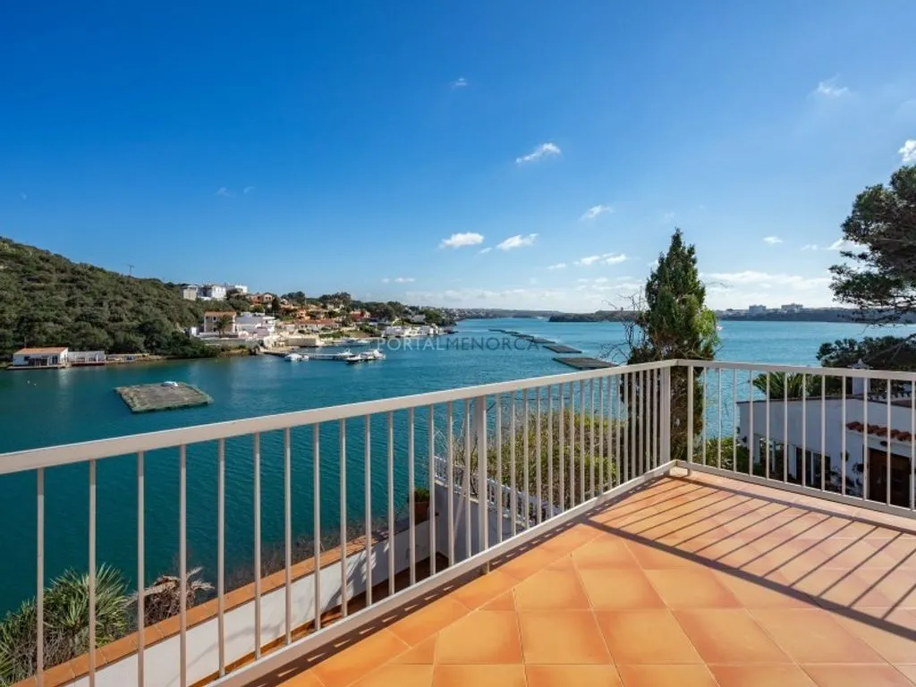 Terrass - Chalet with Jetty in Cala Llonga, Mahón