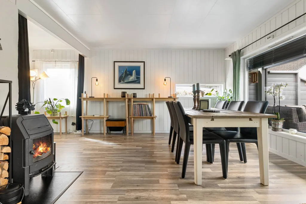 Sala da pranzo - Casa di 3 locali a Nannestad