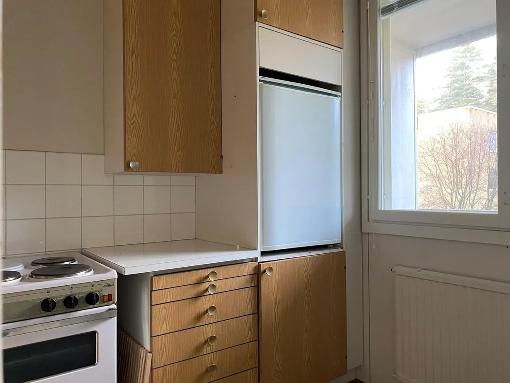 Cuisine - Apartment with Balcony in Ruovesi
