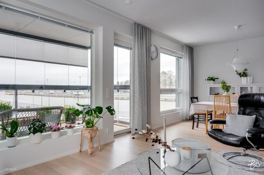Séjour - Apartment with River View in Telakkaranta