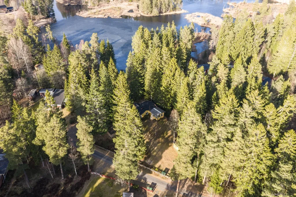 Vista aerea - Arrended Property with Lake View in Jönköping