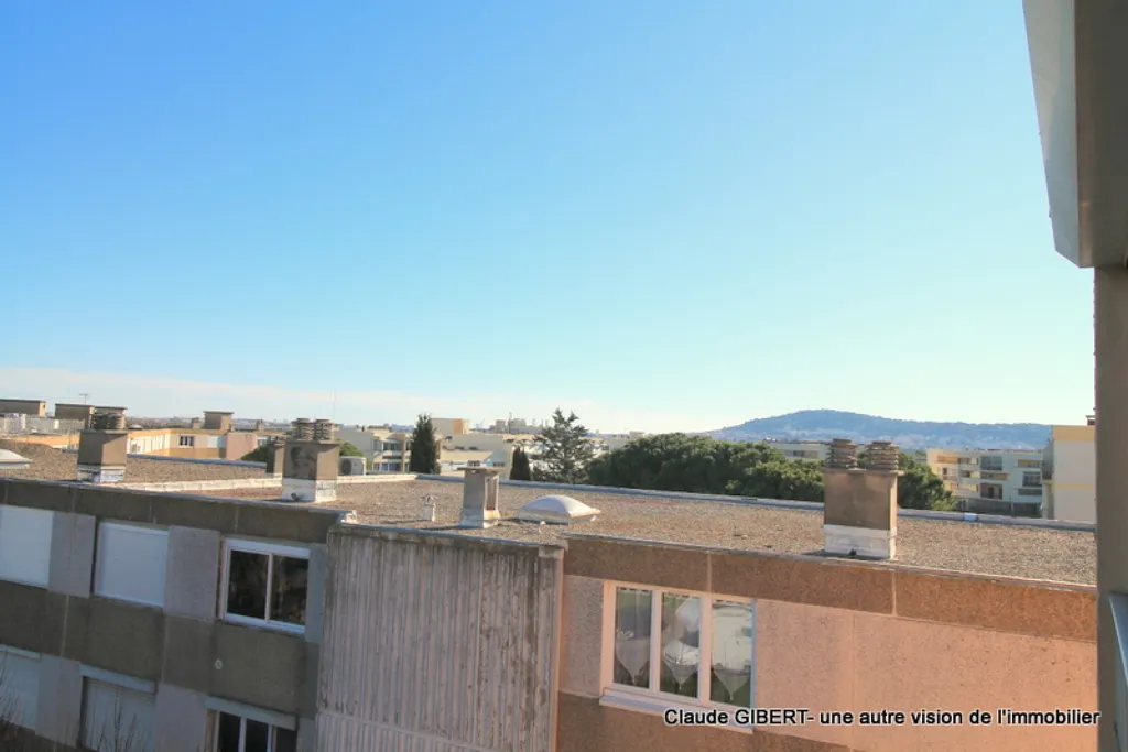 Balcon - Appartement T2 Vue Dégagée au Centre de Balaruc-Les-Bains