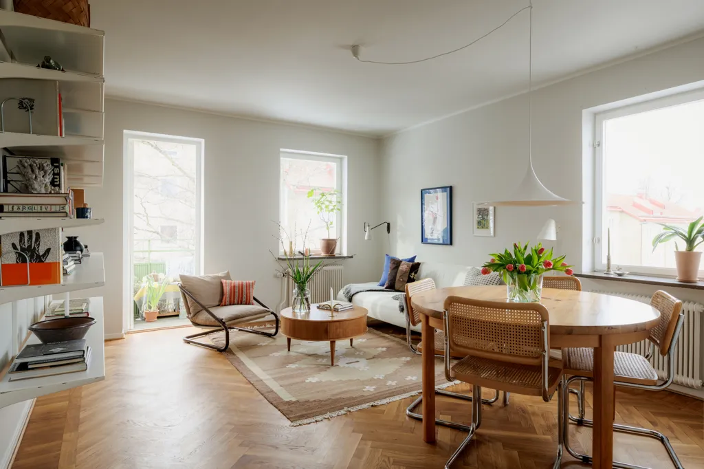 Elutuba - Funkistyle Flat with Balcony in Toppsegelsgatan