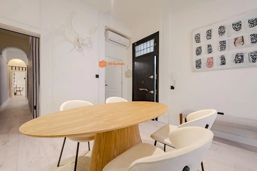 Salle à manger - Luxury Apartment with Rustic Elegance in Madrid