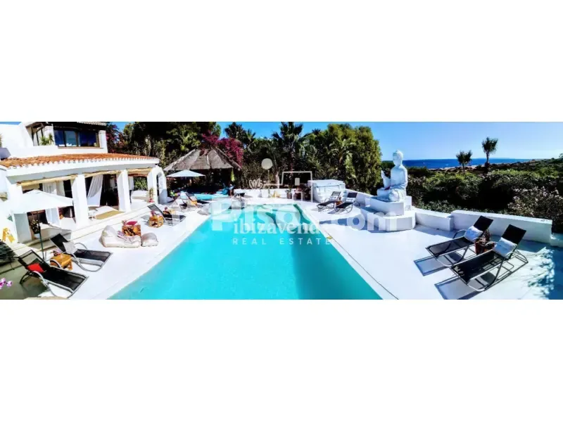 Aerial - Villa with Sea Views in Cap Martinet