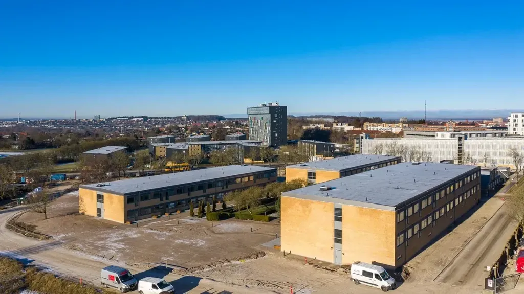 Õhuvaade - Two-Bedroom Flat on Lønneparken, Aalborg