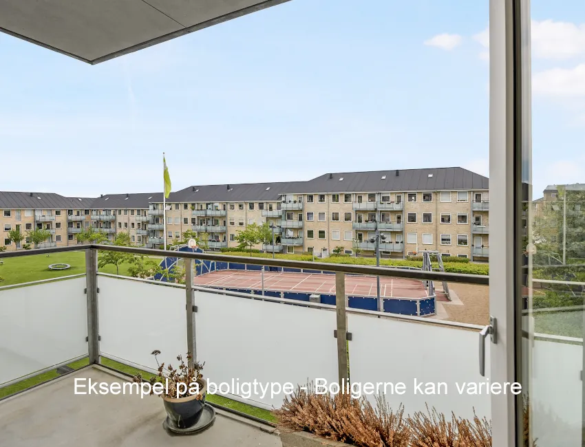 Balcon - Modernised Flat with Green Spaces in Aalborg