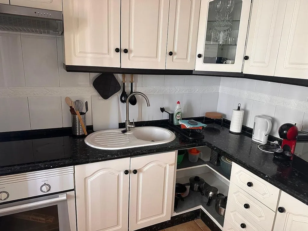 Kitchen - Duplex with Sea View in San Cristóbal de La Laguna