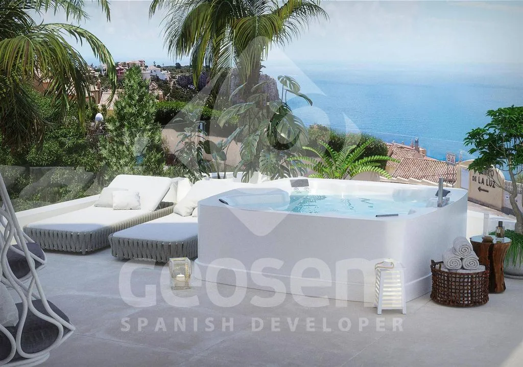 Terrasse - Brand New Villa with Pool in Benitachell