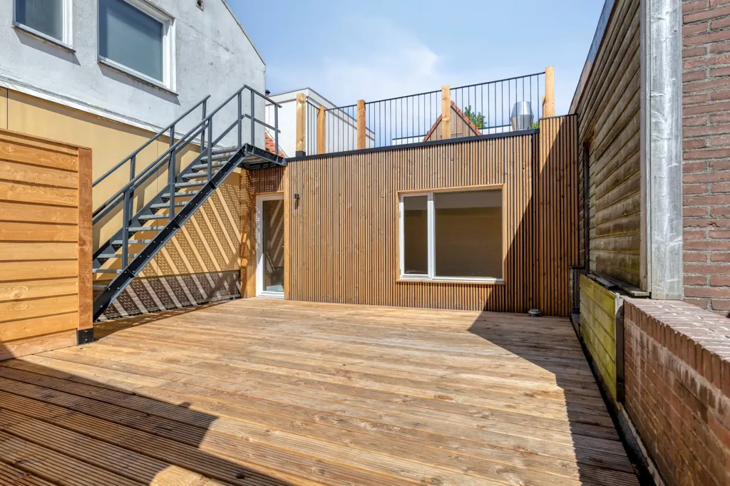 Terrasse - Modernised Apartment with Rooftop Terrace in Alkmaar