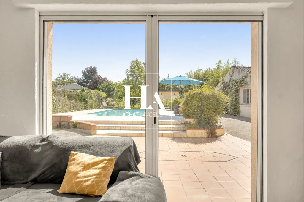 Soggiorno - Ground Floor House with Pool in Labastide Saint-Sernin