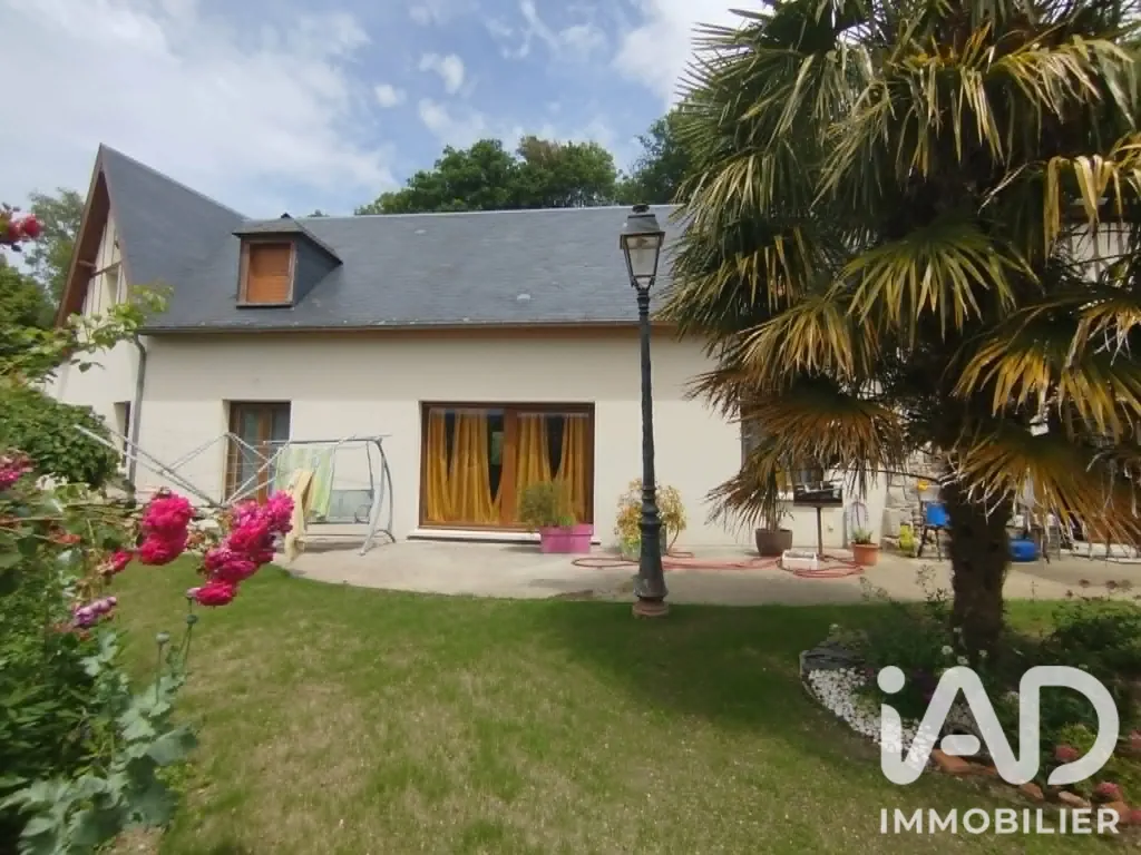 Jardin - Maison de Plain-Pied avec Studio à Beaumont-le-Roger
