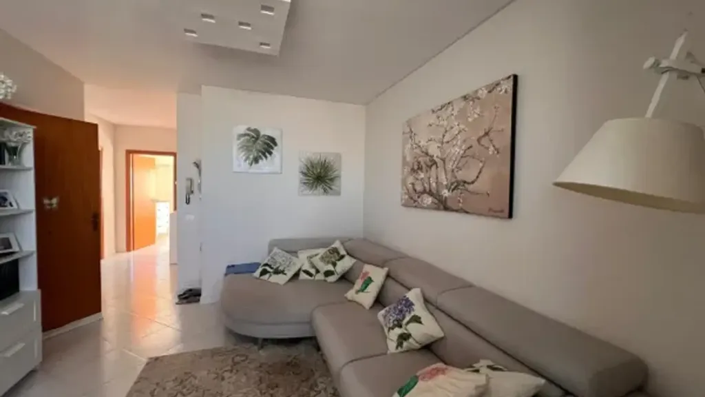 Living Room - Rearfacing Apartment with Balcony in Marsala
