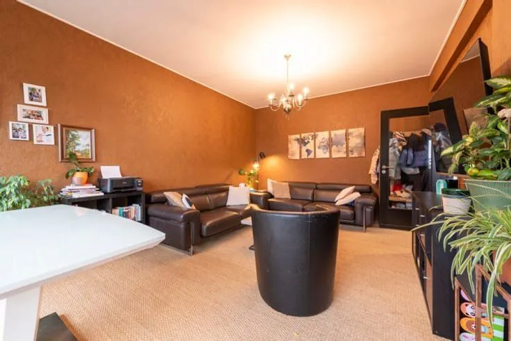Séjour - Appartement 2 Chambres avec Terrasse au Centre d’Arlon