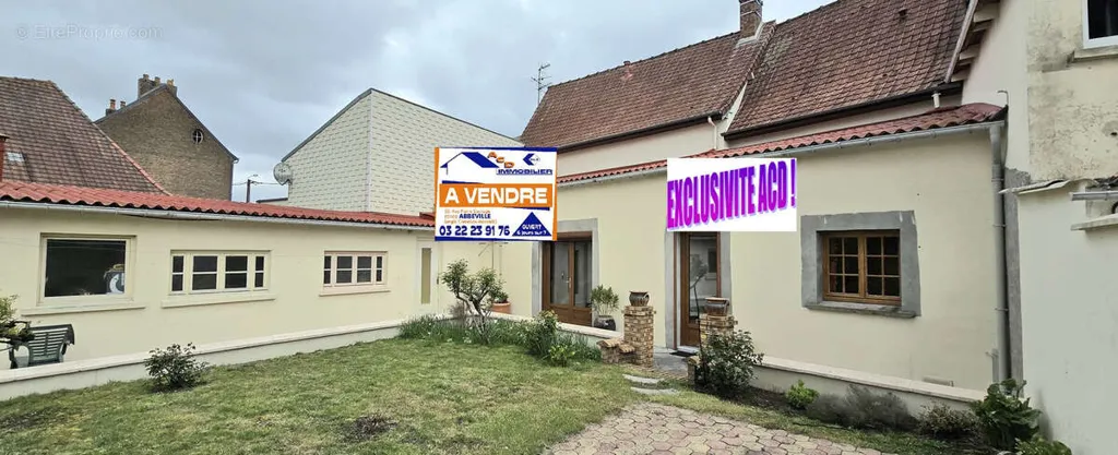Jardin - Maison 5 pièces à Abbeville