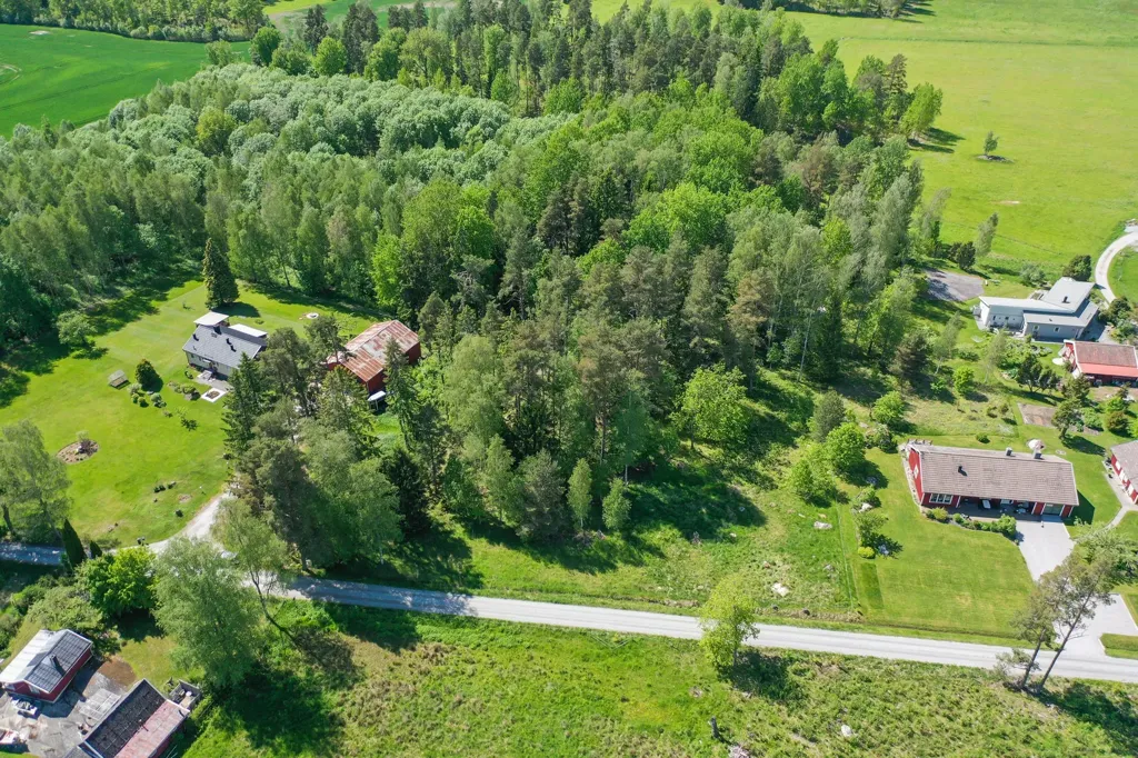 Vue aérienne - Plot for Custom Build in Kärsta, Örebro