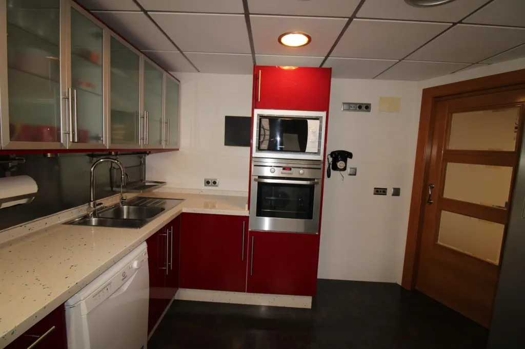 Cucina - Student-Friendly Flat with Tranvía Access in Espinardo
