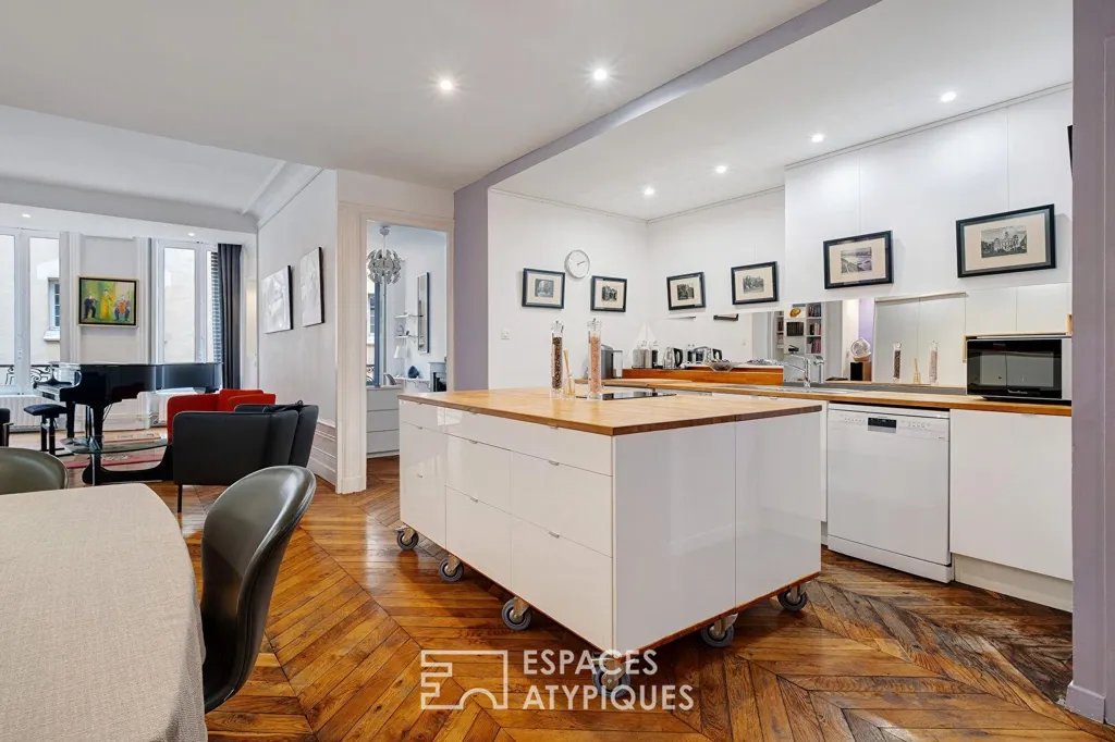 Cucina - Renovated Flat in Ainay, Lyon