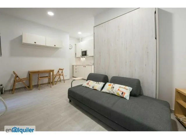 Séjour - Renovated Studio with Balconies in Madrid Centre