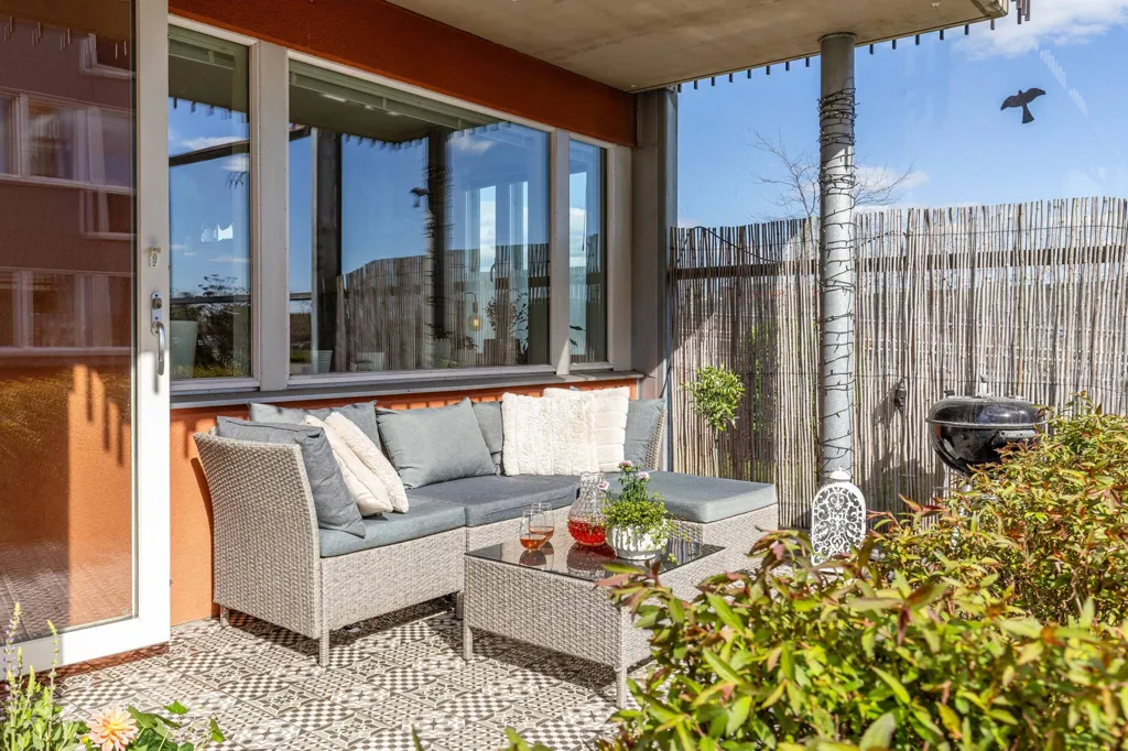 Terrasse - Modern Flat with Private Terrace in Kalmar