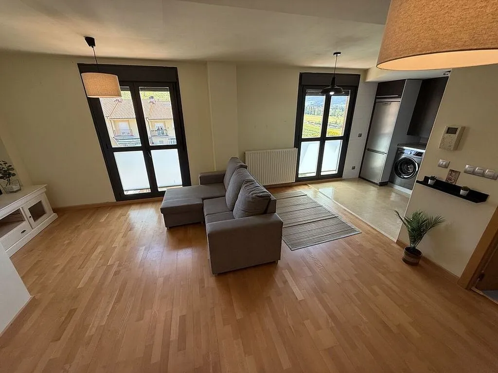 Séjour - Duplex with Pool in Esteribar